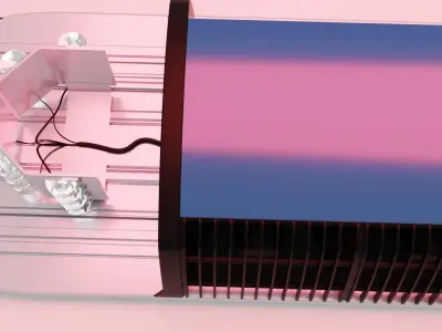 Pintsch Bamag Topas Lightbar 3D model