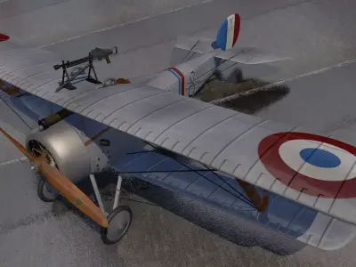 Nieuport 17 3D model