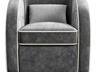 Aurora Armchair Free 3D model