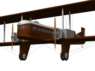 Farman F60 Goliath 3D model