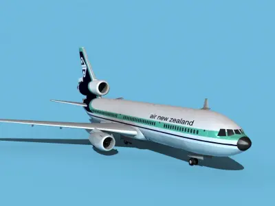 McDonnell Douglas MD-11 Air New Zealand 3D model