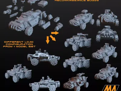 Recon Buggy 3D print model