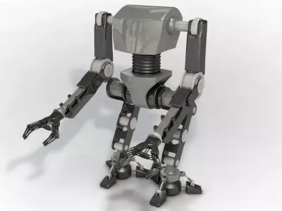 Robot star wars 3D model
