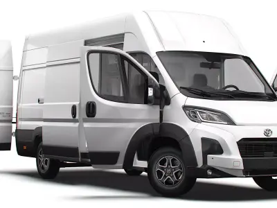 Toyota ProAce Electric Max Van L4H3 HQ Interior 2025 3D model