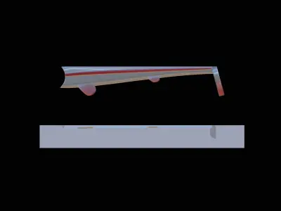 AM BAIT FISH 9CM HOOF FORM FOR PREDATOR FISHING Free 3D print model