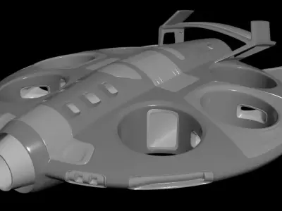 Dutch Industrial Space Company - Concept 06 3D model