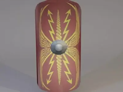 3D Model Roman Legionnaire Shield 3D model