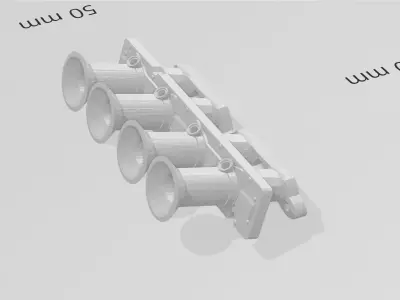 SR20 ITB intake manifold for RC 3D print model
