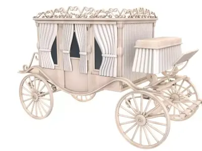 Carriage collection 3D model