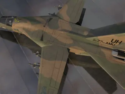 General Dynamics F-111 Aardvark 3D model