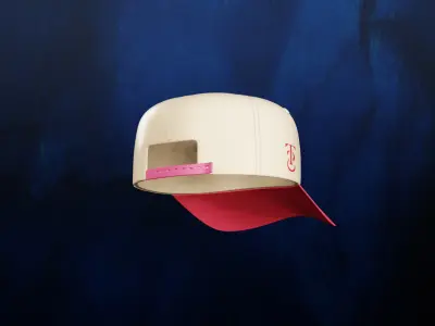 Baseball Cap Trucker 3D model