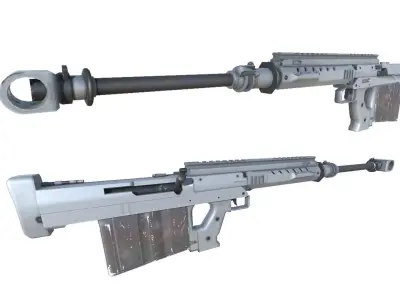 54-Fel-ix-gun model 3d game ready model Low-poly 3D model Low-poly 3D model