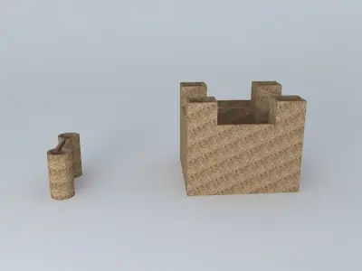 Castillo de Monroy Free 3D model