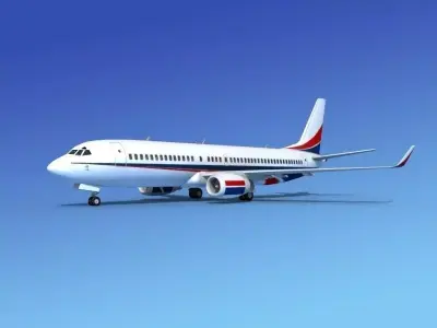 Boeing 737-800 Corporate 6 3D model