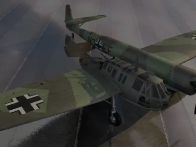 Blohm und Voss Bv-141B 3D model