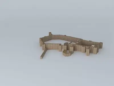 Castle Trujillo Free 3D model