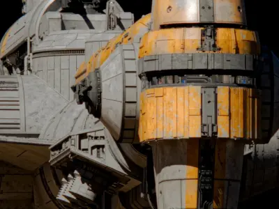 Hammerhear Corvette 3D model