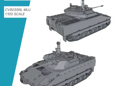 CV9035NL MLU 3D print model