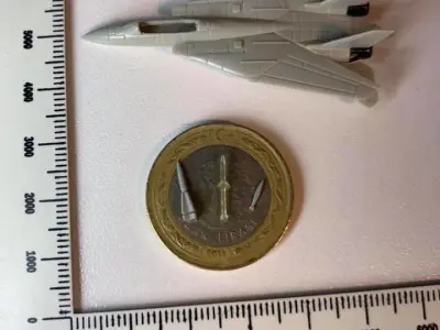 US Aircraft Carrier Weapon Set 3D print model