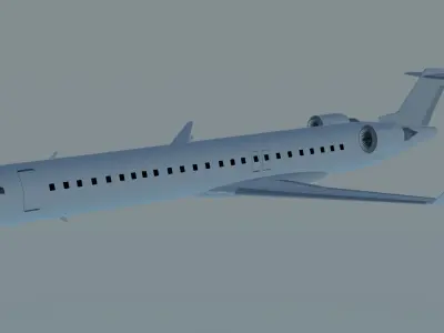 Bombardier CRJ-900 3D model
