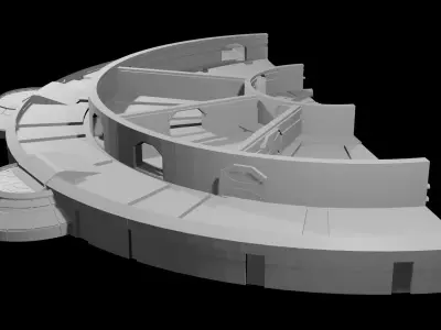 NeoPlatformers Big Platform Set 3D print model