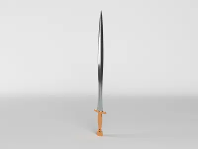 Greek Sword Free 3D model