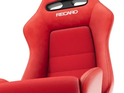Recaro SR-4 Racing Seat 3D model