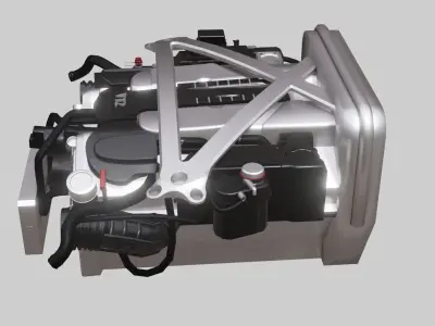 Car Engine  3D model