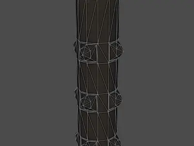 Grand Flail Low-poly 3D model