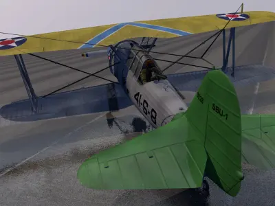 Vought SBU-1 Corsair 3D model