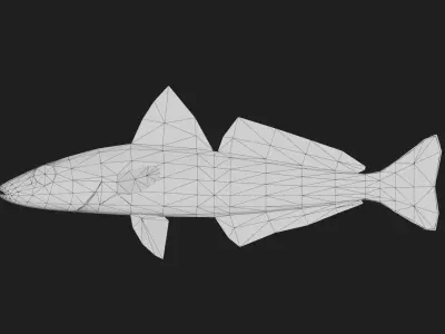 Silversillago Low-poly 3D model