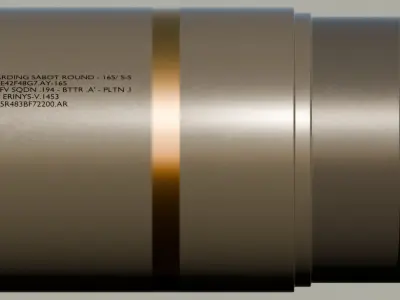 High-polly Missile Protection Canister 3D model