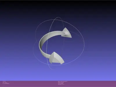 Evangelion Rebuild Mari Headband Printable Model 3D print model