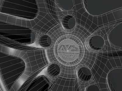 ADVAN AVS  5 Low-poly 3D model