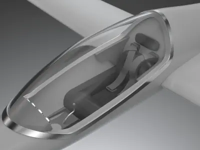 glider 3D print model