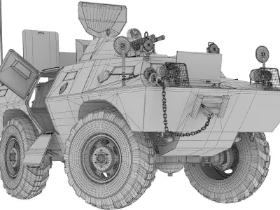Cadillac V100 3D model