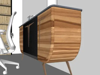 Table Shelf 3D model