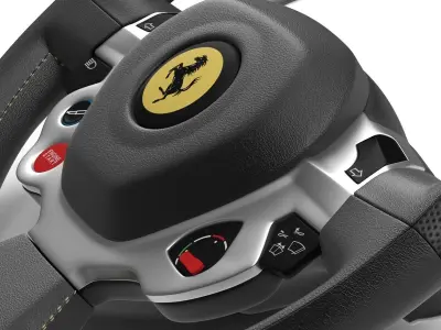 Ferrari Steering Wheel 3D model