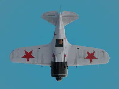 Polikarpow I 16 Rata 3D model