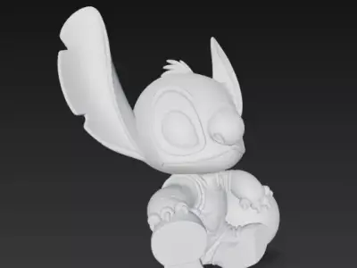 Stitch - basketball 3D print model