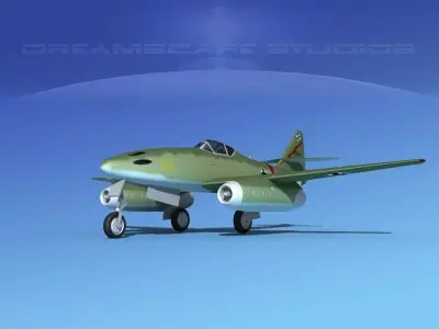 Messerschmitt ME-262A1 Swallow V07 3D model