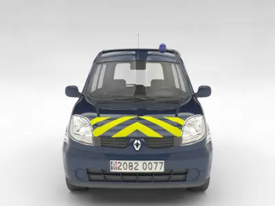 gendarmerie Renault kangoo 3D model