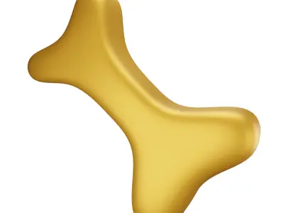 Various Pet Icon Pack 3D Model Low-poly 3D model