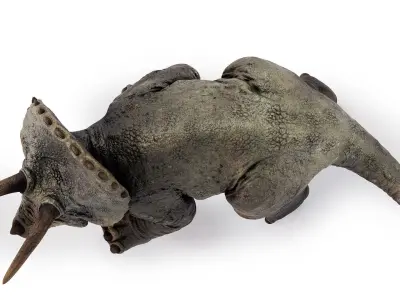 Triceratops Low-poly 3D model