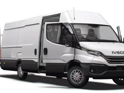 Iveco Daily Van L5H2 HQ Interior 2025 3D model