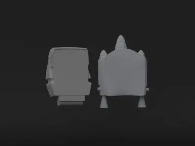 Clone Trooper Jetpack and Backpack - One12 - STL files 3D print model