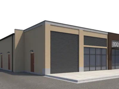 Retail-112 Retail Store 3D model