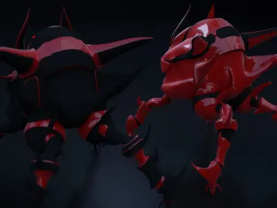 Robot Explorers 3D model