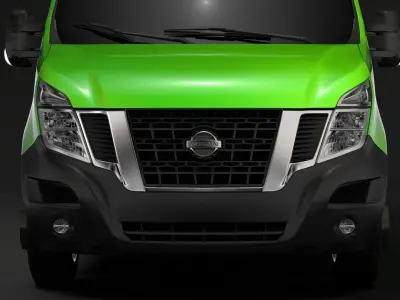 Nissan NV 400 L2H3 Van 2017 3D model