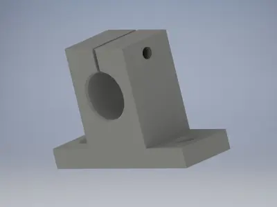 Guide rod holder 3D model
